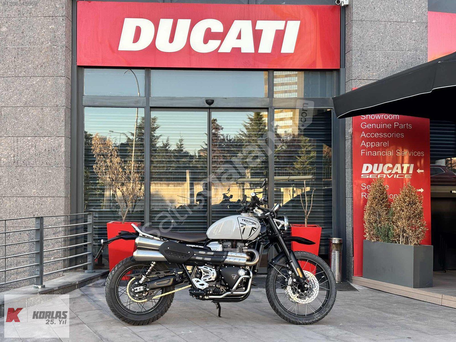 KORLAS ATAŞEHİRDEN SCRAMBLER 1200 X