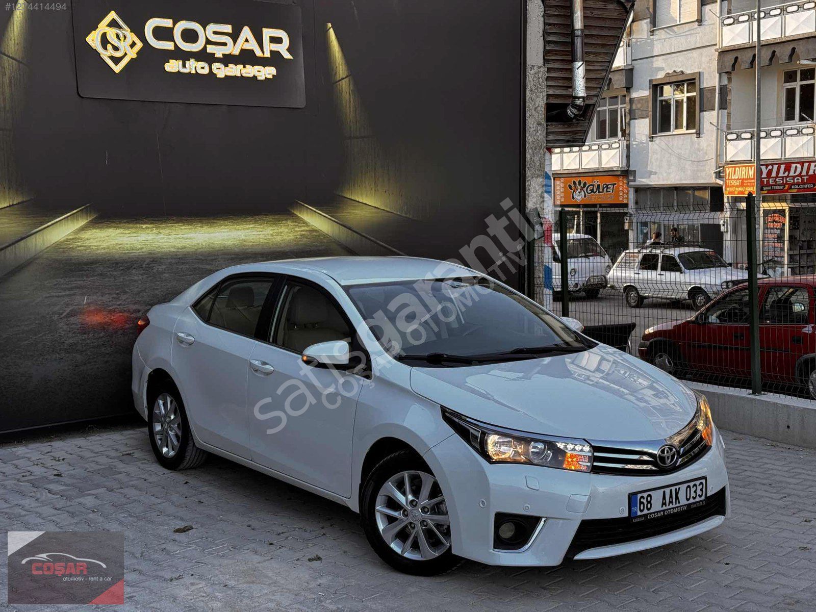 COŞAR'DAN 2014 HATASIZ BOYASIZ COROLLA PREMIUM 1.4D-4D SEDEFLİ