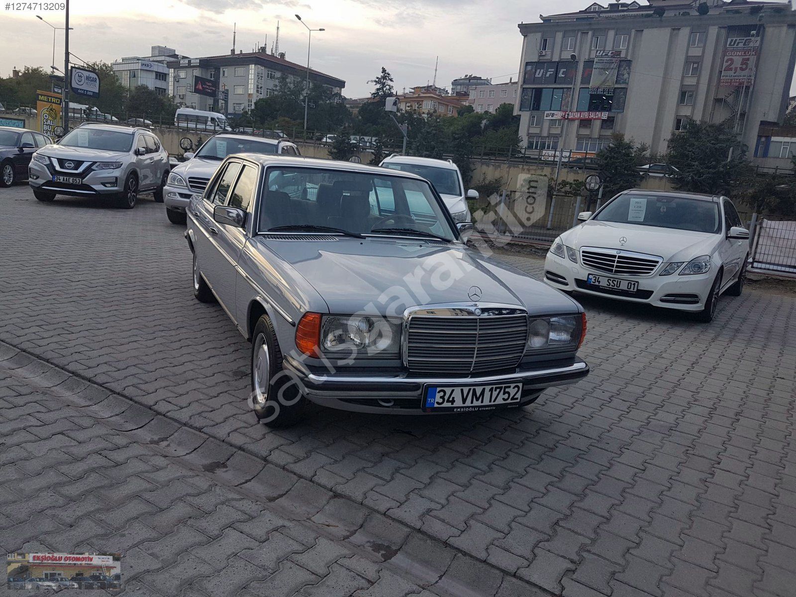 ORJİNAL ANTİKA MERCEDES 240D, MASRAFSIZ