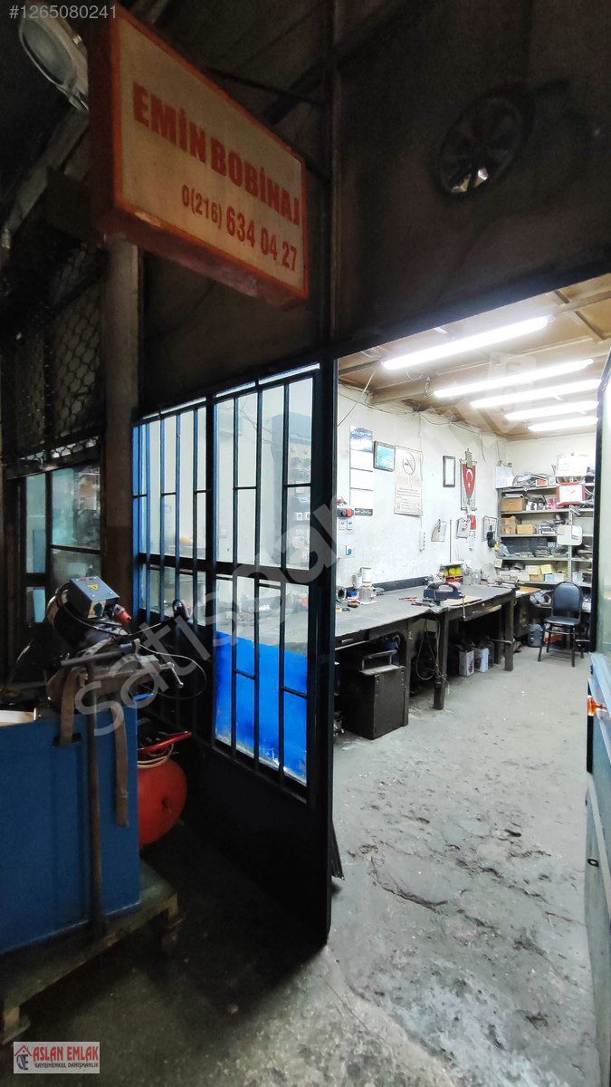 ÇAKMAK SANAYİ İŞYERİ 25M2 ASMA TAVANLI ATÖLYE DEPO DÜKKAN