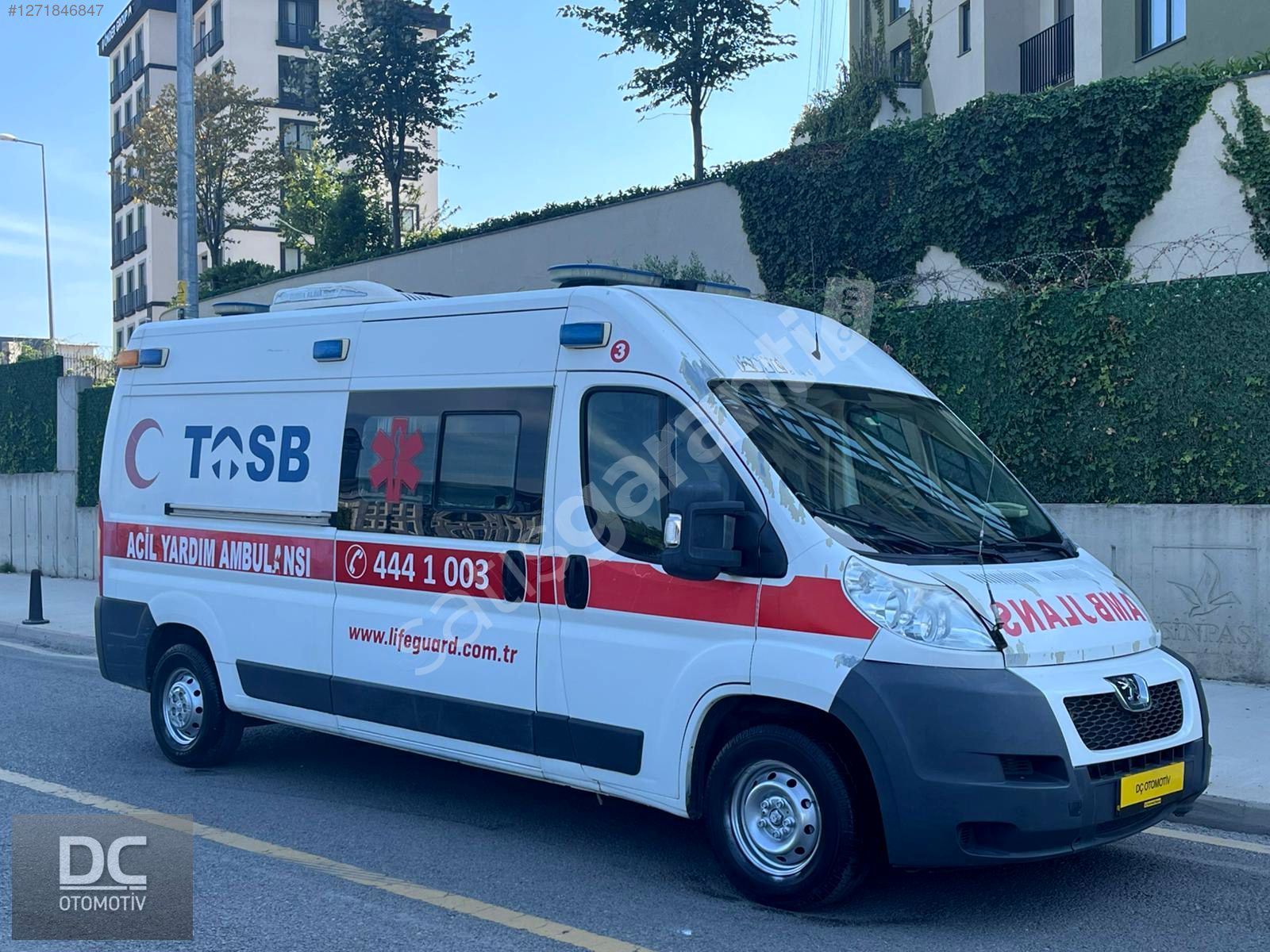 SADECE 91.000 KM DE AMBULANS İÇİ YAPILI ACİL YARDIM AMBULANSI