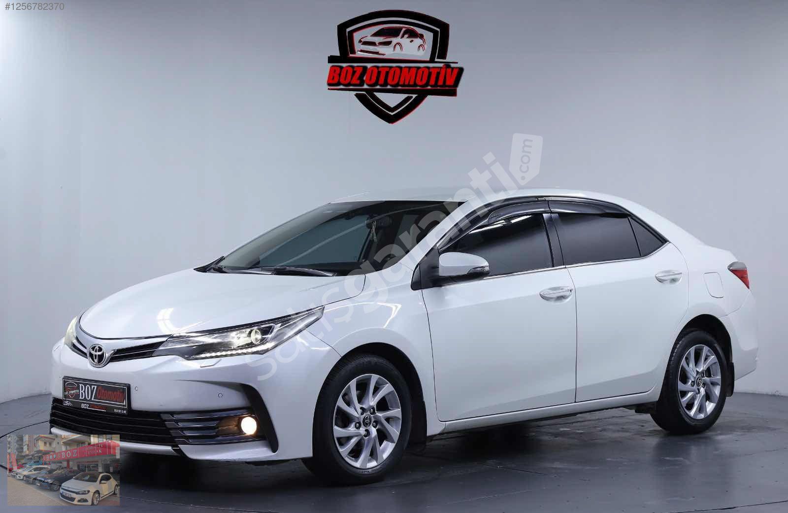 BOZ OTOMOTİVDEN 2016 COROLLA OTOMATİK-PREMİUM-F1-İÇİ BEJ-BAKIMLI
