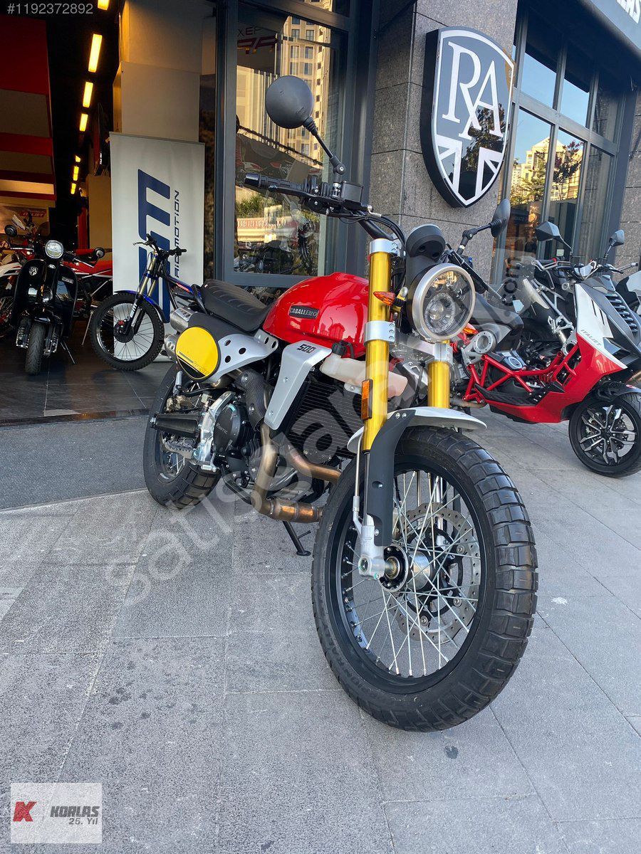 FANTİC CABALLERO 500 SCRAMBLER 2023 VADE FARKSIZ 12 TAKSİT