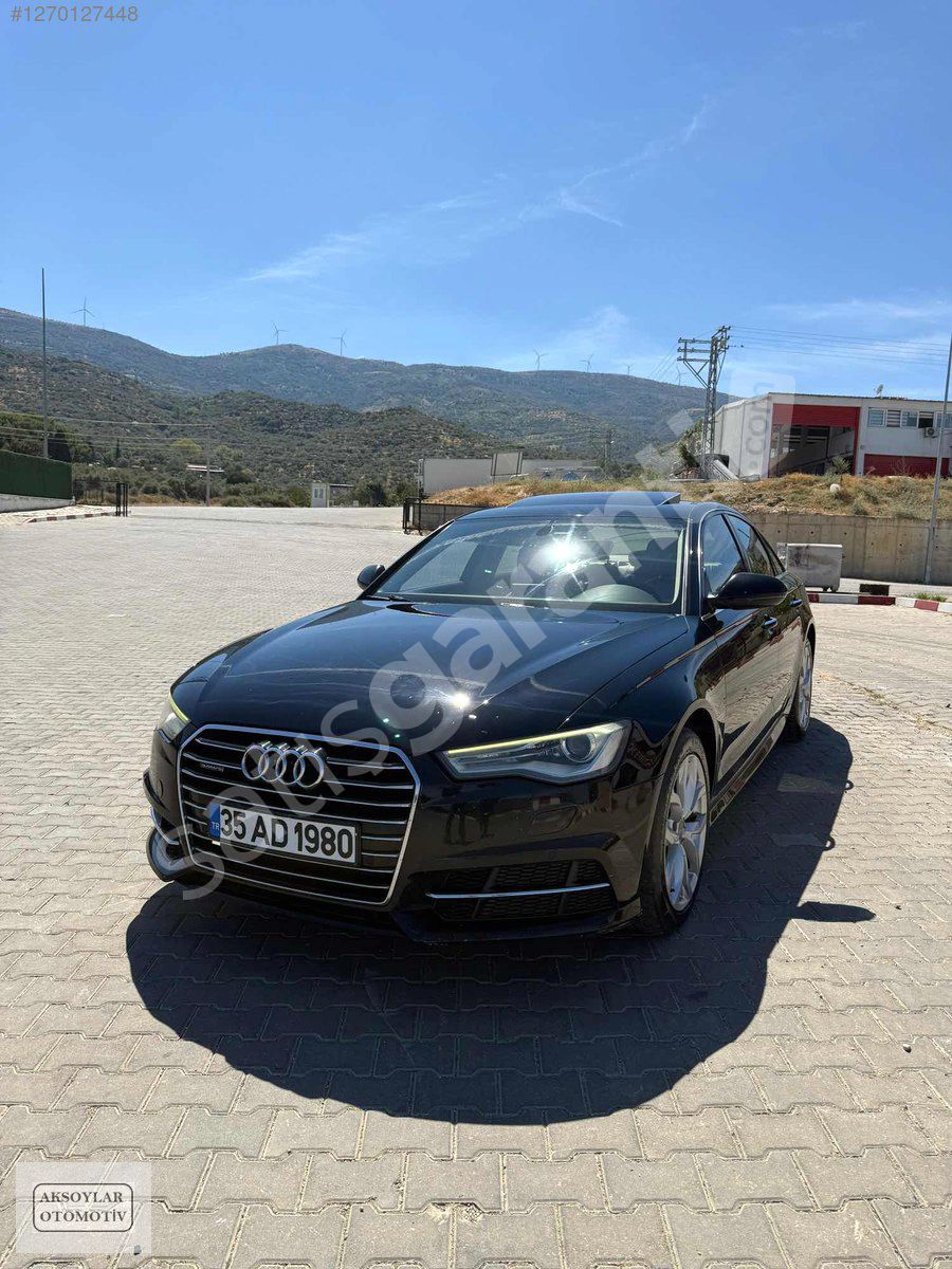 2017 ÇIKIŞLI-BOYASIZ-A6 SEDAN 2.0 TDİ QUATTRO-SERVİS BAKIMLI-FUL
