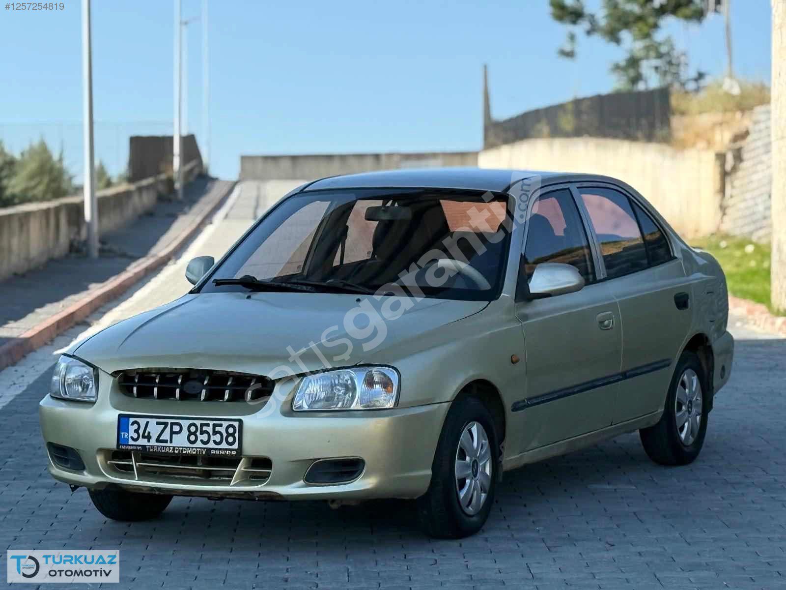 2001 ACCENT 1.3 BENZİN LPG MEKANİK SORUNSUZ