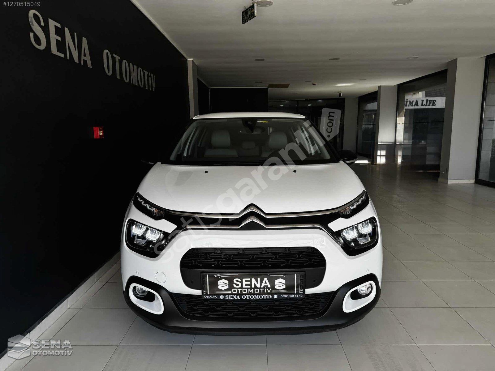 SENA OTOMOTİV // CİTROEN C3 1.2 PURETECH SHİNE / HATASIZ BOYASIZ