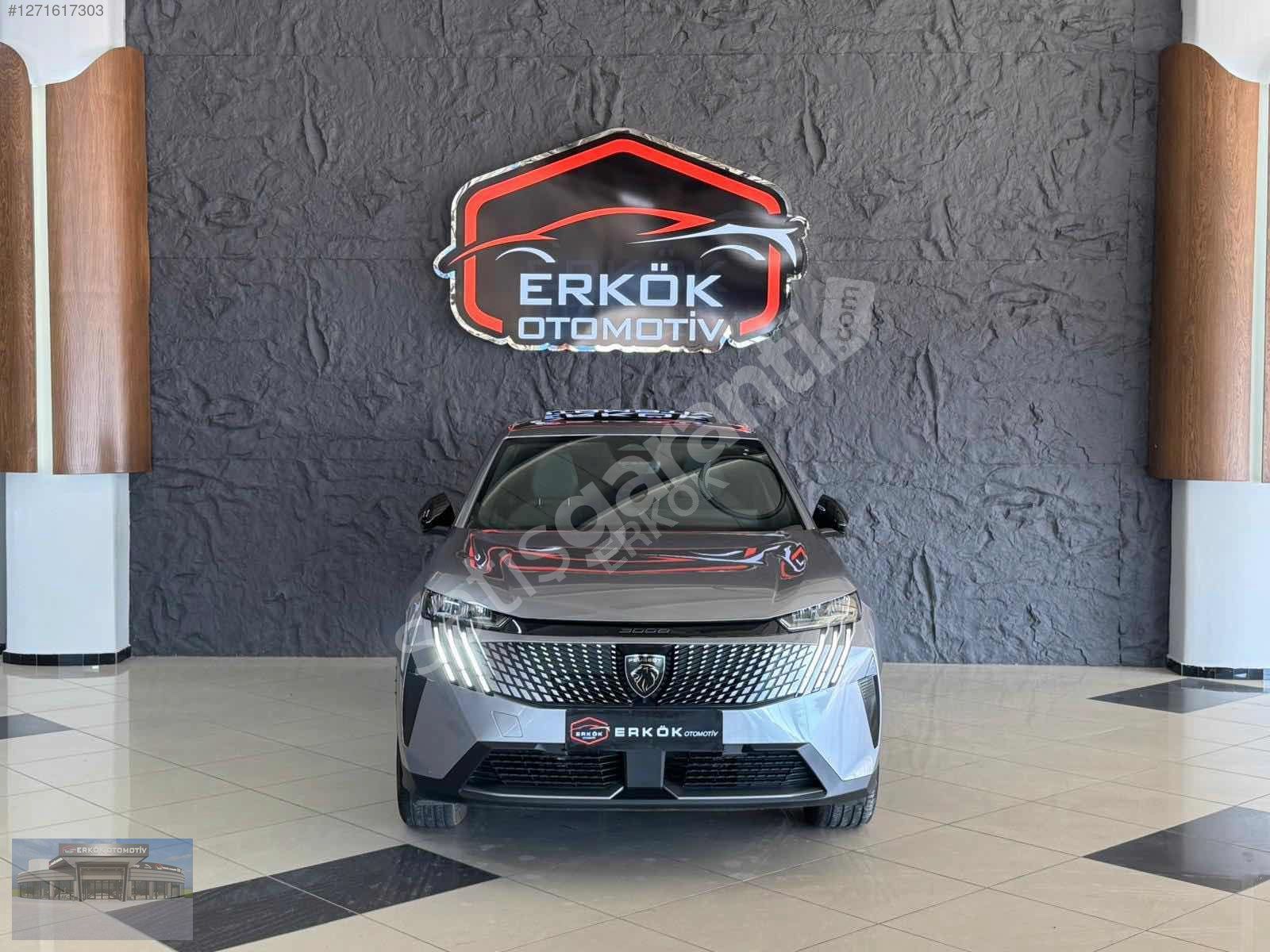 ERKÖK OTOMOTİV'DEN PEUGEOT 3008 ALLURE HYBRİD BOYASIZ 12 TAKSİT