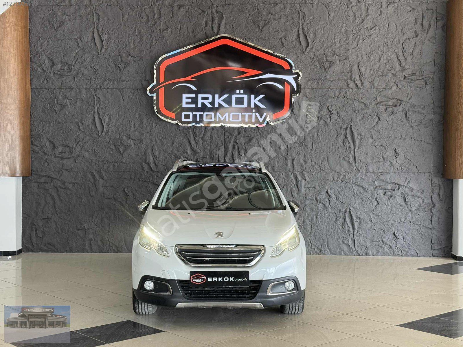 ERKÖK OTOMOTİV'DEN 2015 PEUGEOT 2008 OTOMATİK HATASIZ DEĞİŞENSİZ