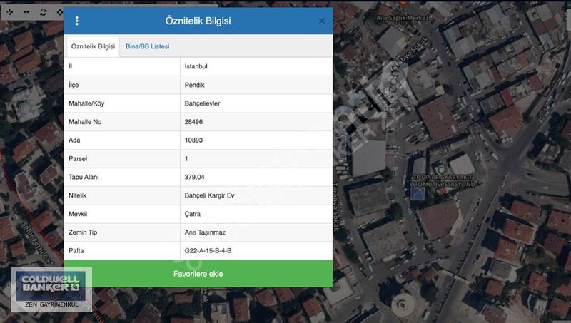 PENDİK BAHÇELİEVLERDE 379 M2 SATILIK İMARLI ARSA