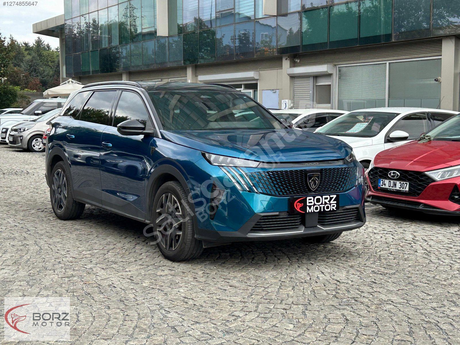BORZ MOTOR HATASIZ 2025 PEUGEOT 5008 1.2 HYBRID 7KOLTUK CAMTAVAN