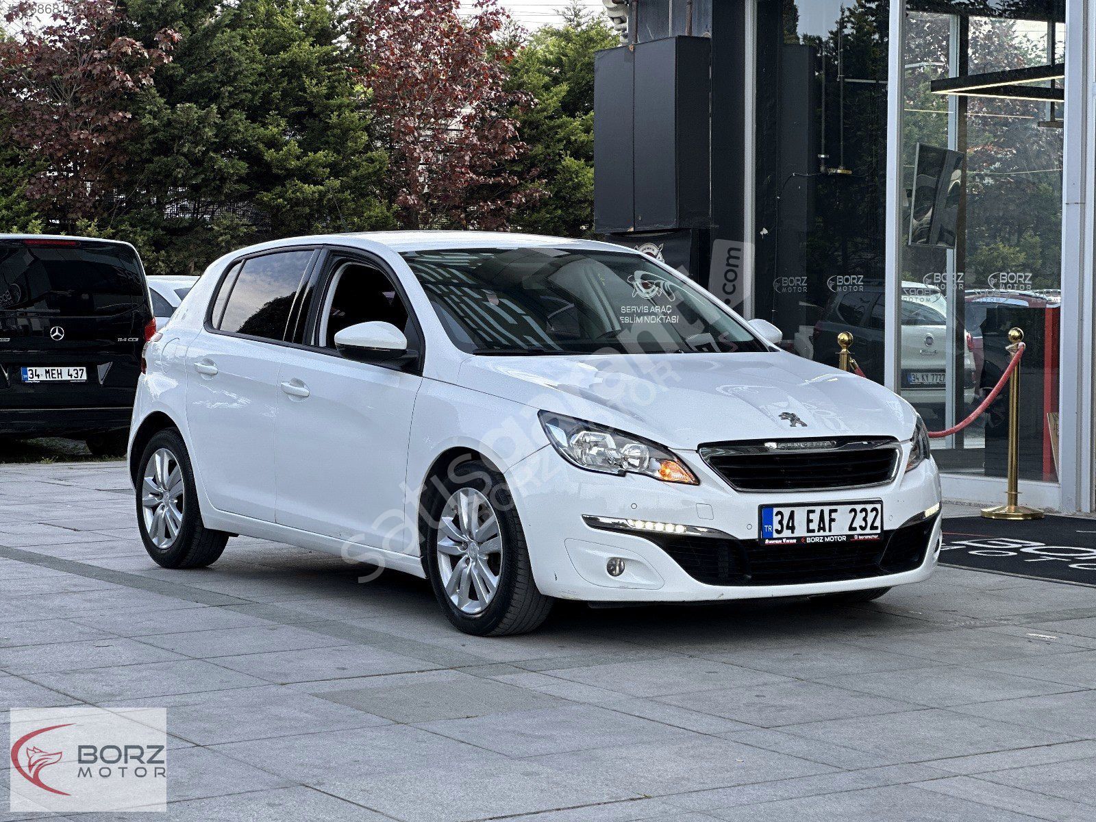 BORZ MOTORDAN DÜŞÜK KM PEUGEOT 308 ACTIVE+GÜNDÜZ LED+ 1.29 KREDİ