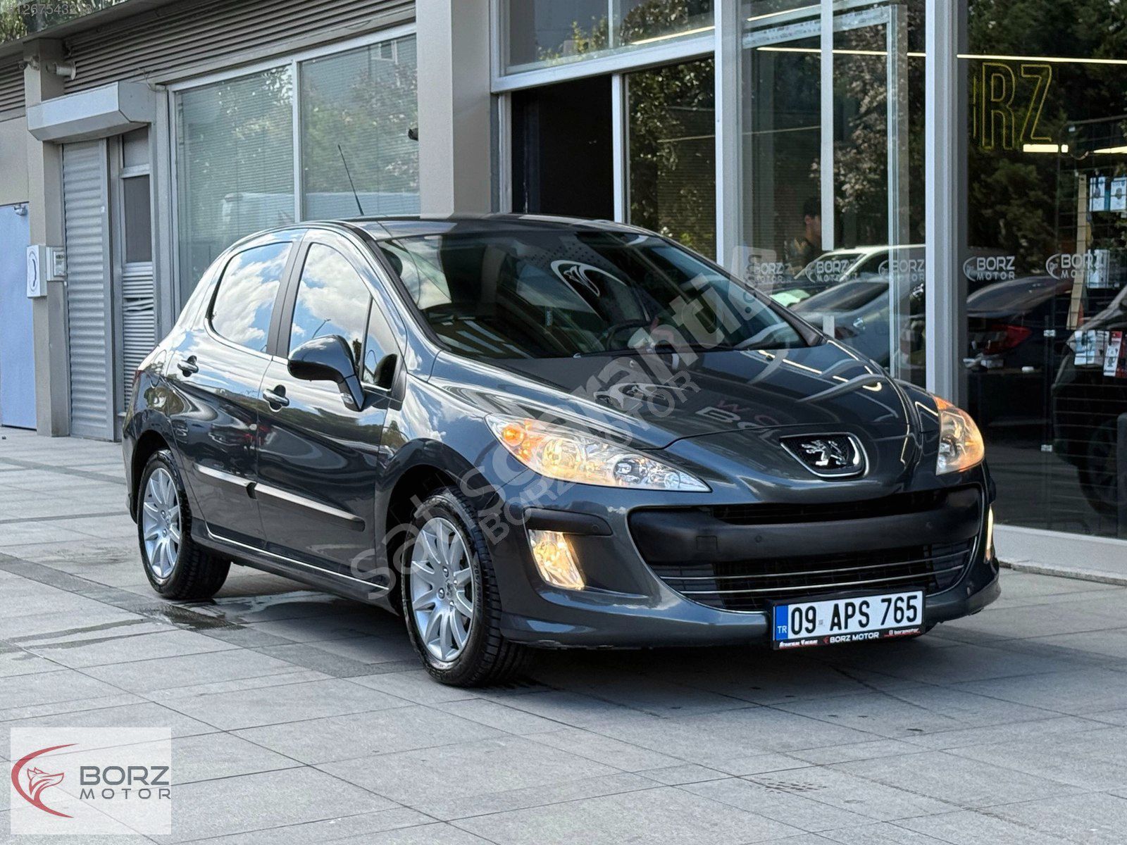 BORZ MOTOR'DAN 2009 PEUGEOT 308 COMFORT+DİZEL OTOMATİK+SENETLİ