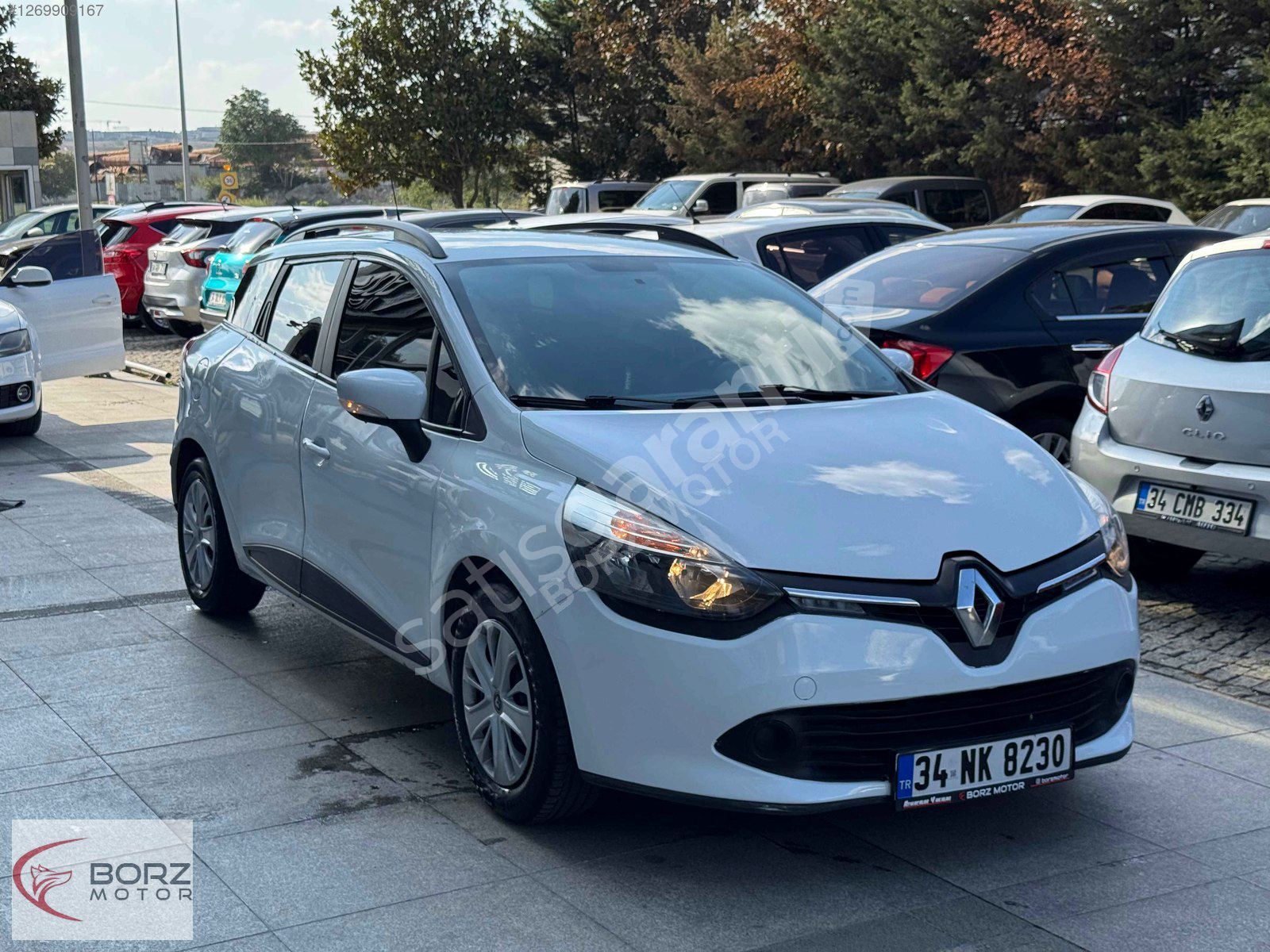 BORZ MOTORDAN %0.99 ORAN KREDİ İLE RENAULT CLİO 1.5DCİ GERİ GÖRŞ