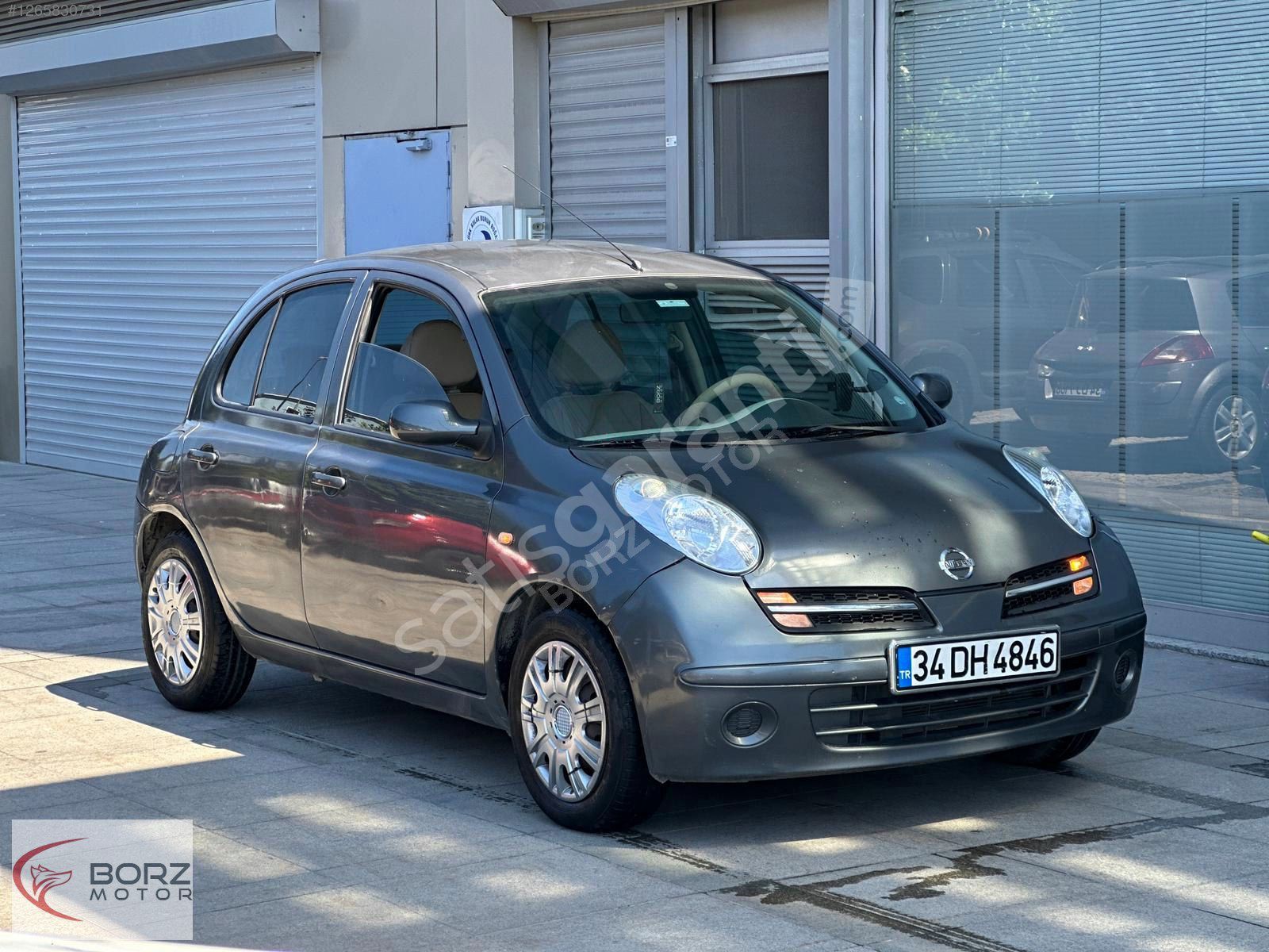 BORZ MOTOR'DAN NISSAN MICRA MOOD+BEJ DÖŞEME+1.2 BENZİN+KREDİKART