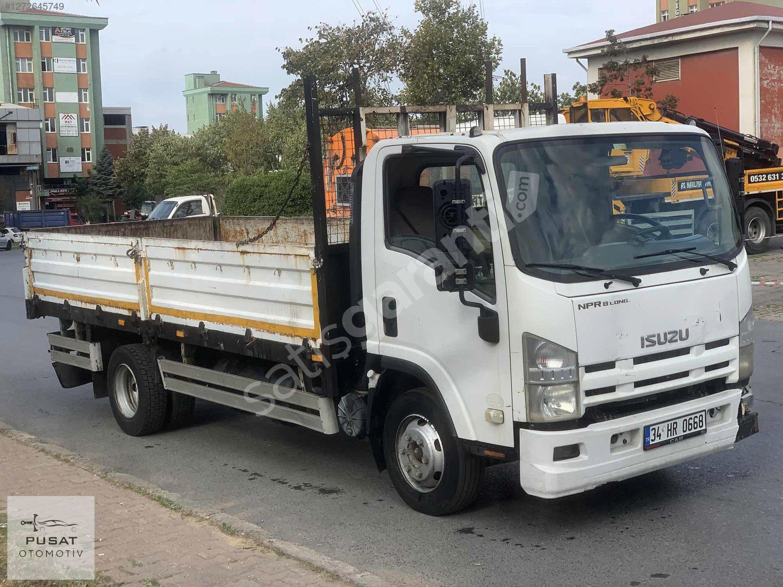 2011 ISUZU NPR 8 LONG UZUN ŞASİ AÇIK KASALI
