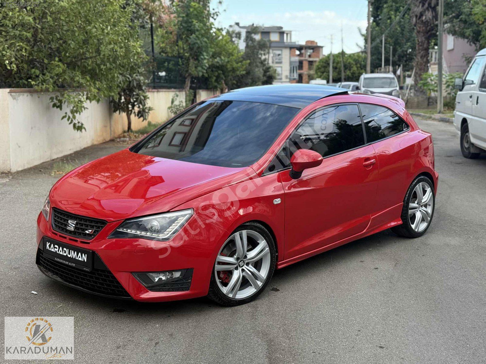 2014 SEAT IBIZA 1.4 TSİ CUPRA DSG //CAM TAVAN KIRMIZI/0,99 KREDİ