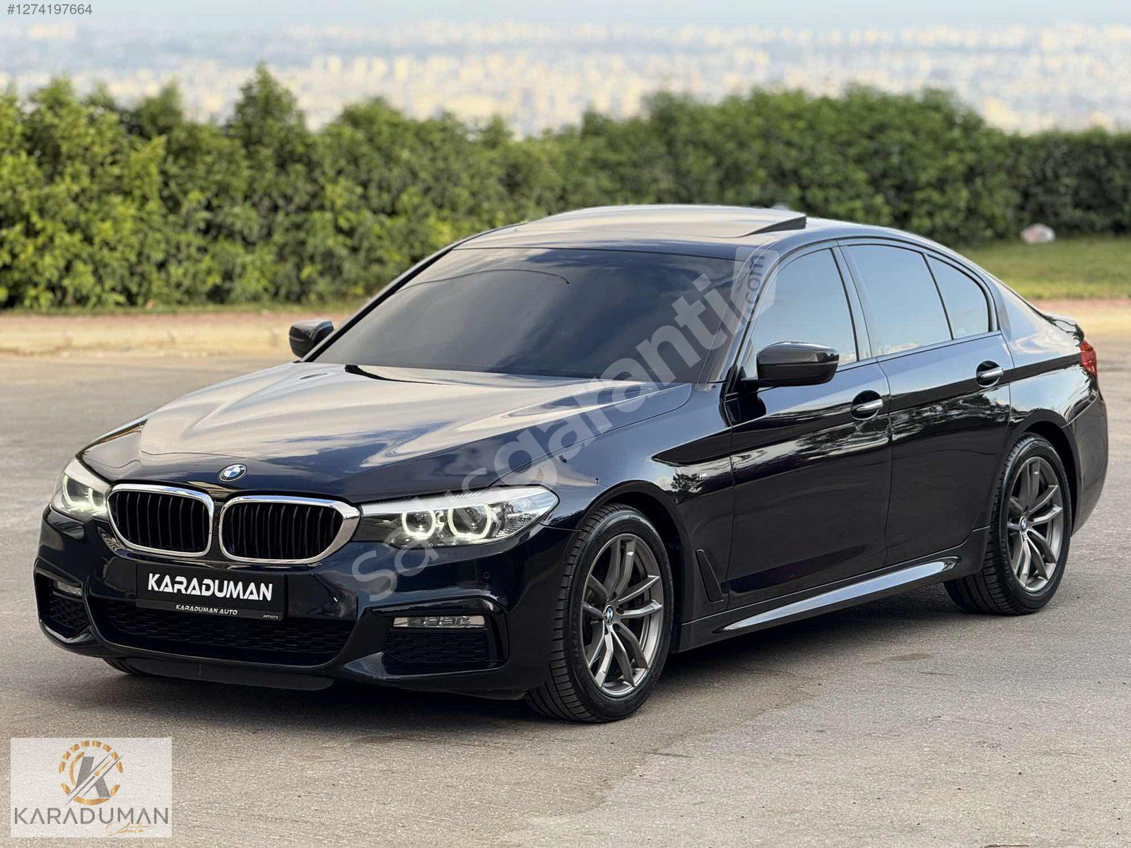 BMW 5.20İ M SPORT CARBON SCHWARZ BOYASIZ TRAMERSİZ VAKUM/RECARO