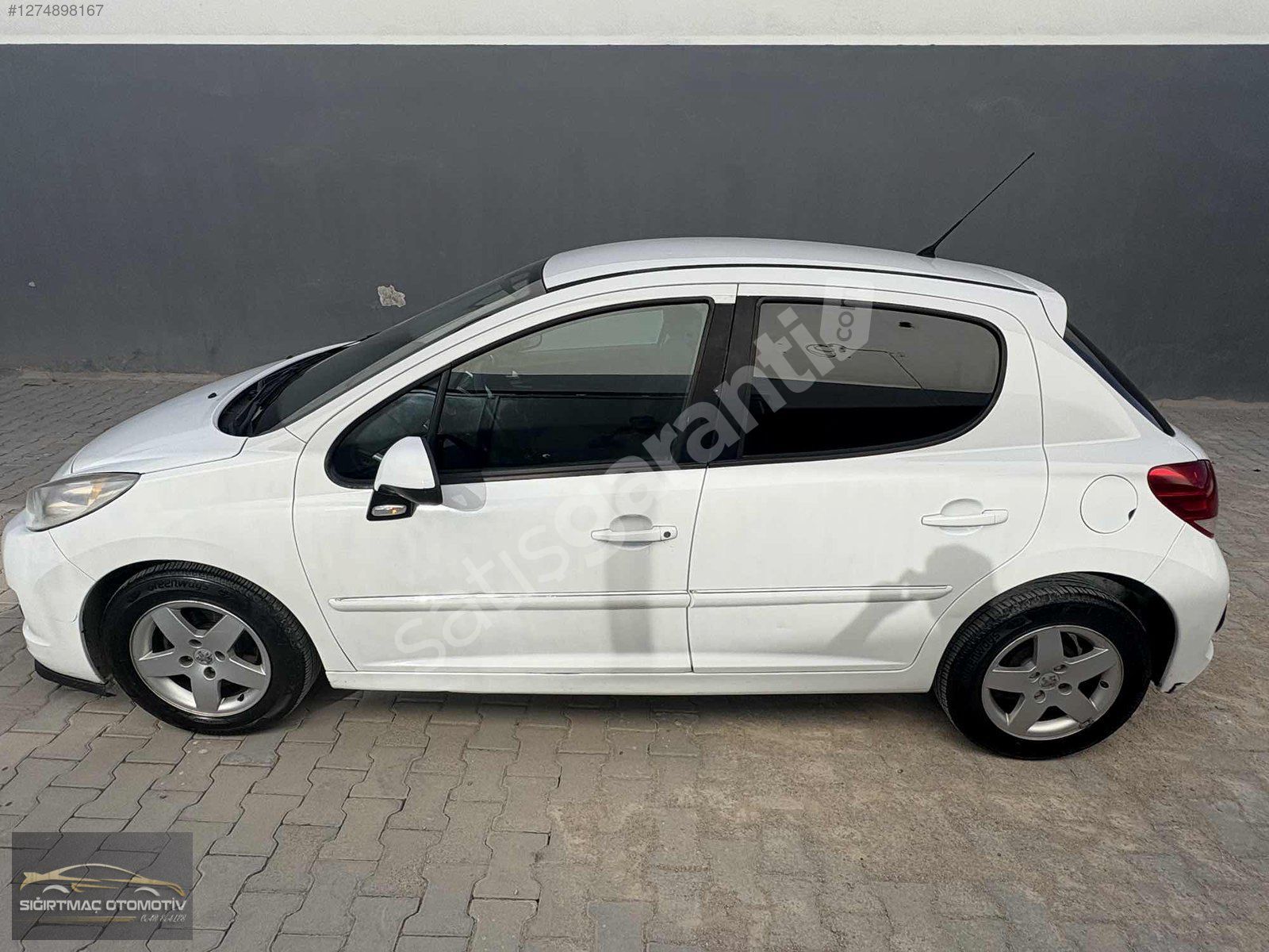 2011 PEUGEOT 207 1.4 176.000km BOYASIZ DEĞİŞENSİZ *06 ELB 774*