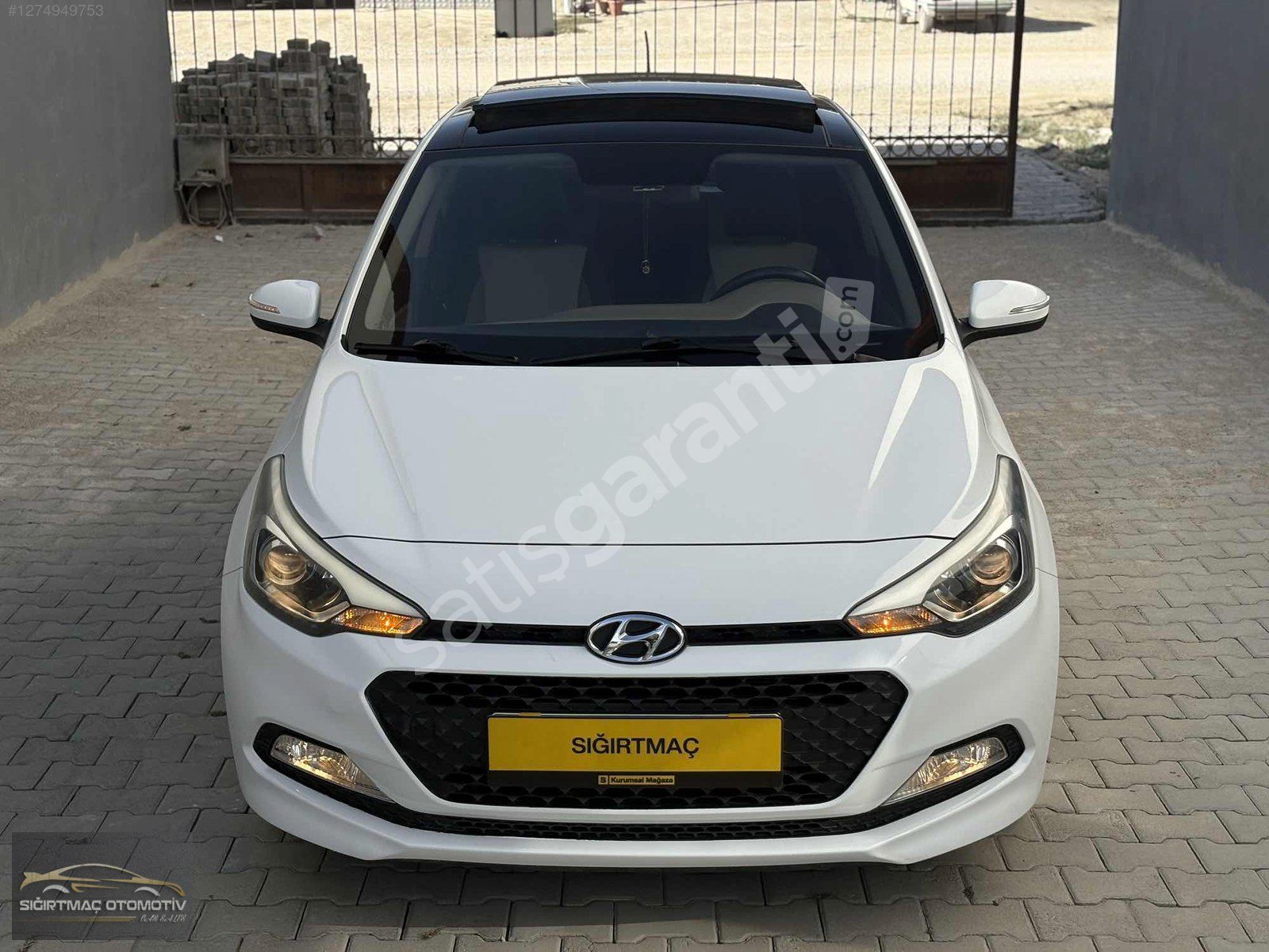2017 HYUNDAI İ20 1.4 STYLE 80.000 km BOYASIZ+CAM TAVAN