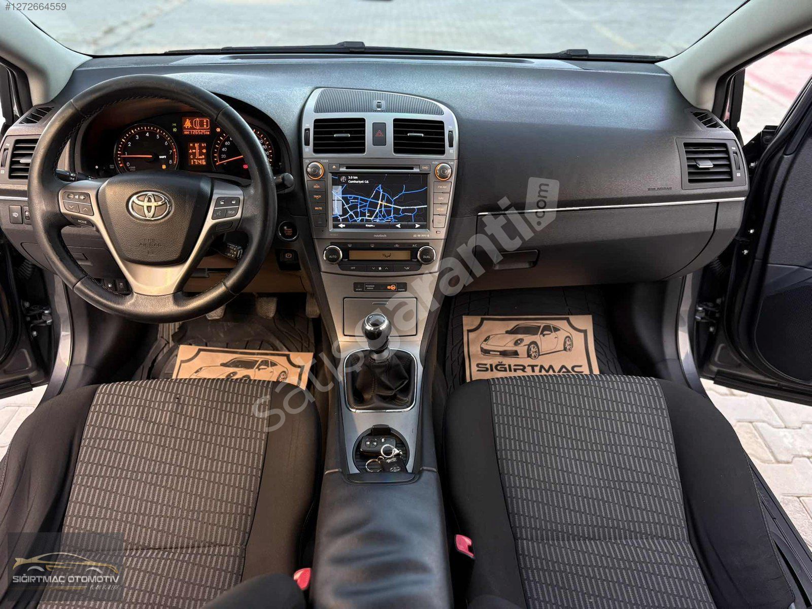 2011 TOYOTA AVENSİS 1.6 ELEGANT EXTRA 126.000KM GERİ GÖRÜŞ+ NAVİ