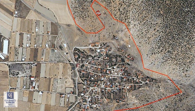 CB NETA ÖMER ÜNSAL'DAN KÖSELER 600 m² ACİL SATILIK İMARLI PARSEL