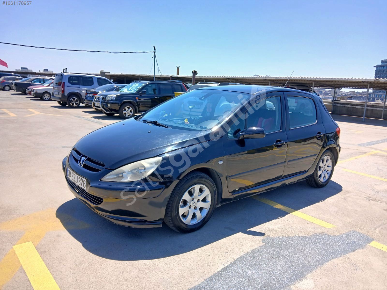 2004 MODEL PEUGEOT 307 1.6 LPG'LI OTOMATIK VITES SUNRUFLU
