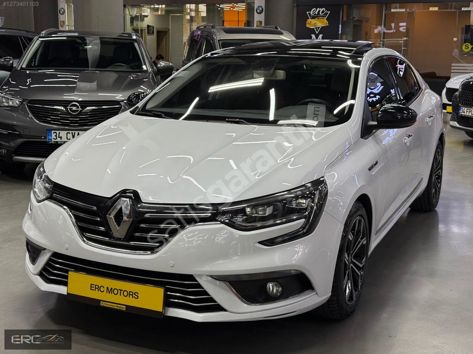 2017/MEGANE/İCON/CAMTAVAN/MASAJ/HAYALET/GERİGÖRÜŞ/KATLANIRAYNA