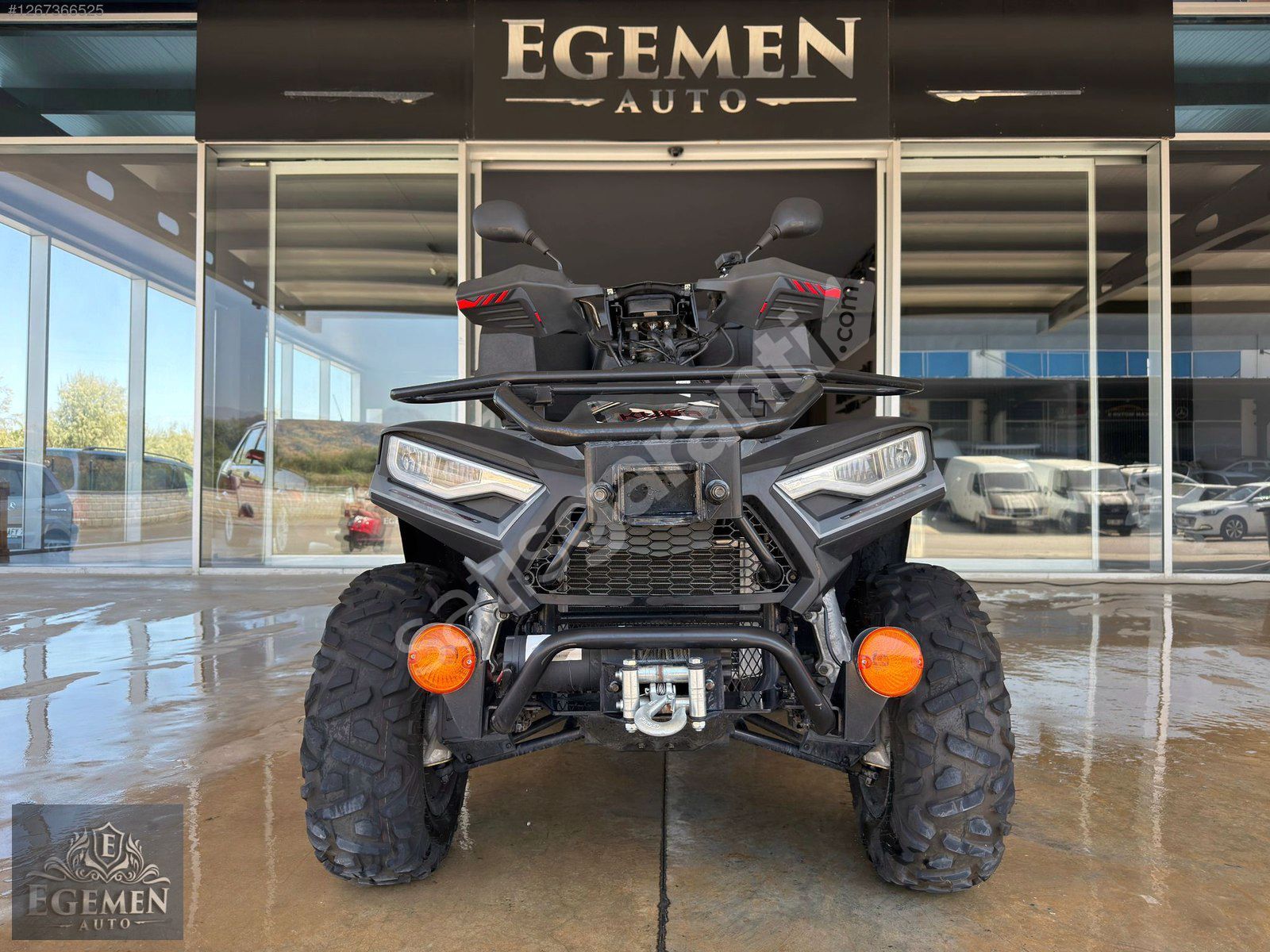 EGEMEN 'DEN 2023 KUBA PROMAX 450 ATV ARKA ÇANTALI
