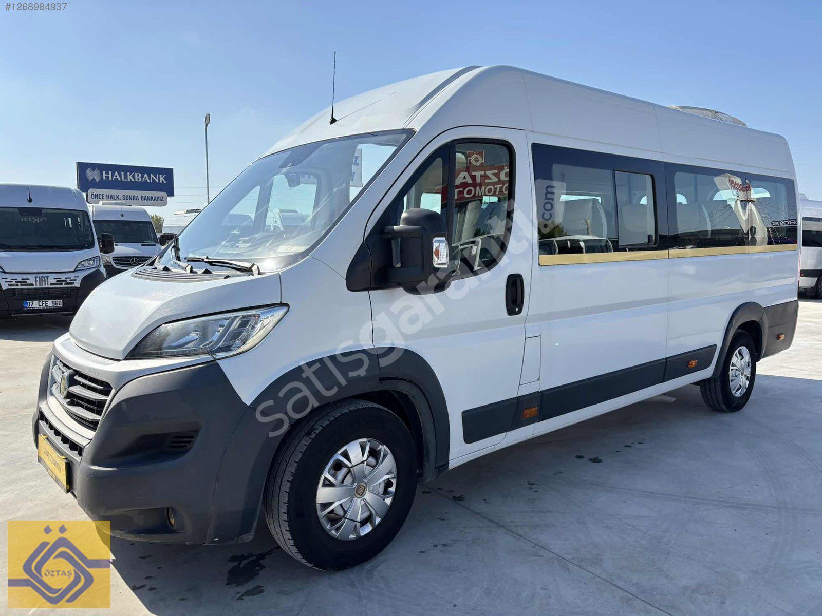 ÖZTAŞ OTOMOTİV den 2017 FİAT DUCATO KLİMA MASRAFSIZ 16+1 YOLCU