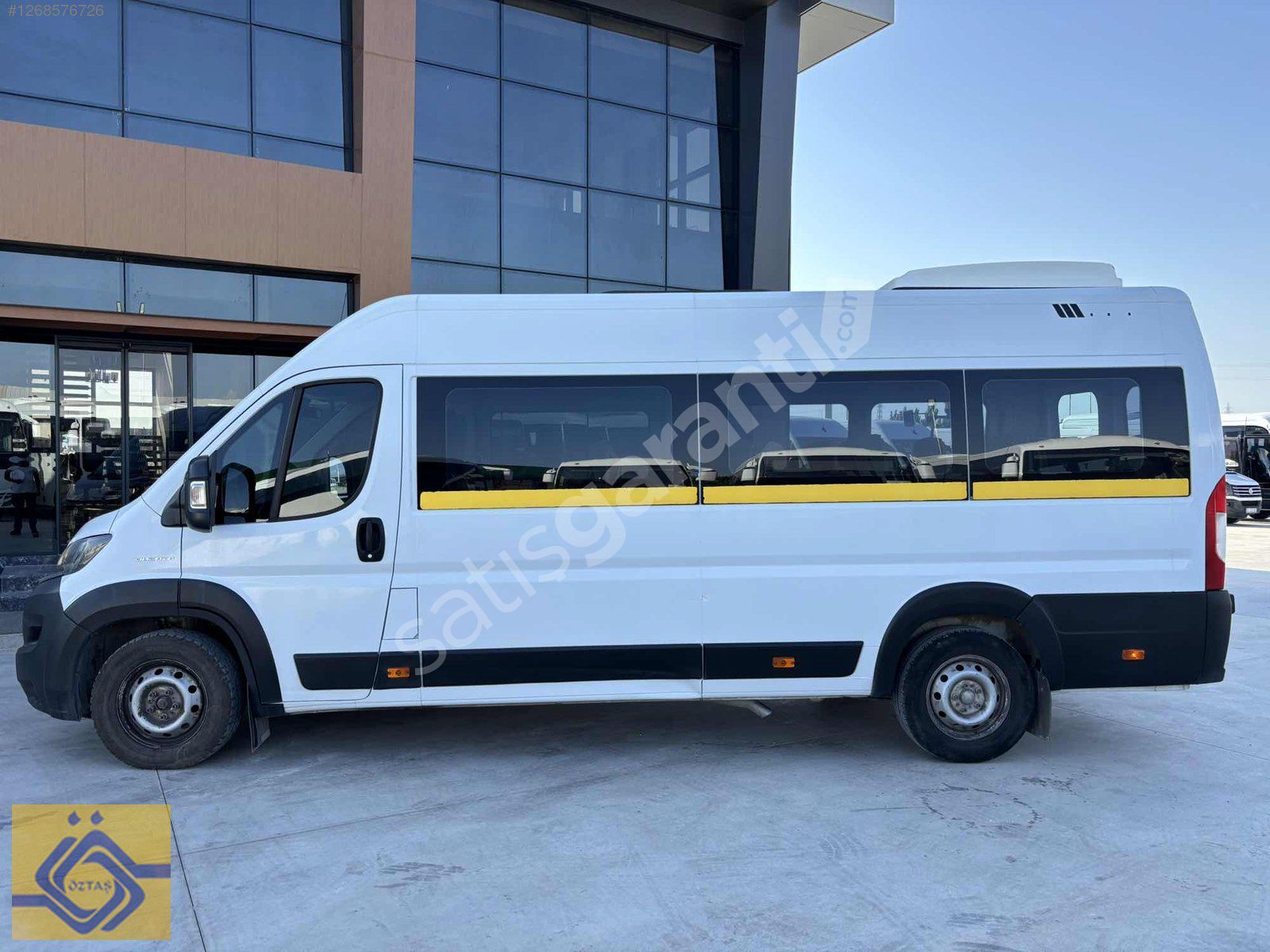 ÖZTAŞ OTOMOTİV den 2020 FİAT DUCATO 16+1 ORİJİNAL MİNİBÜS 190 KM