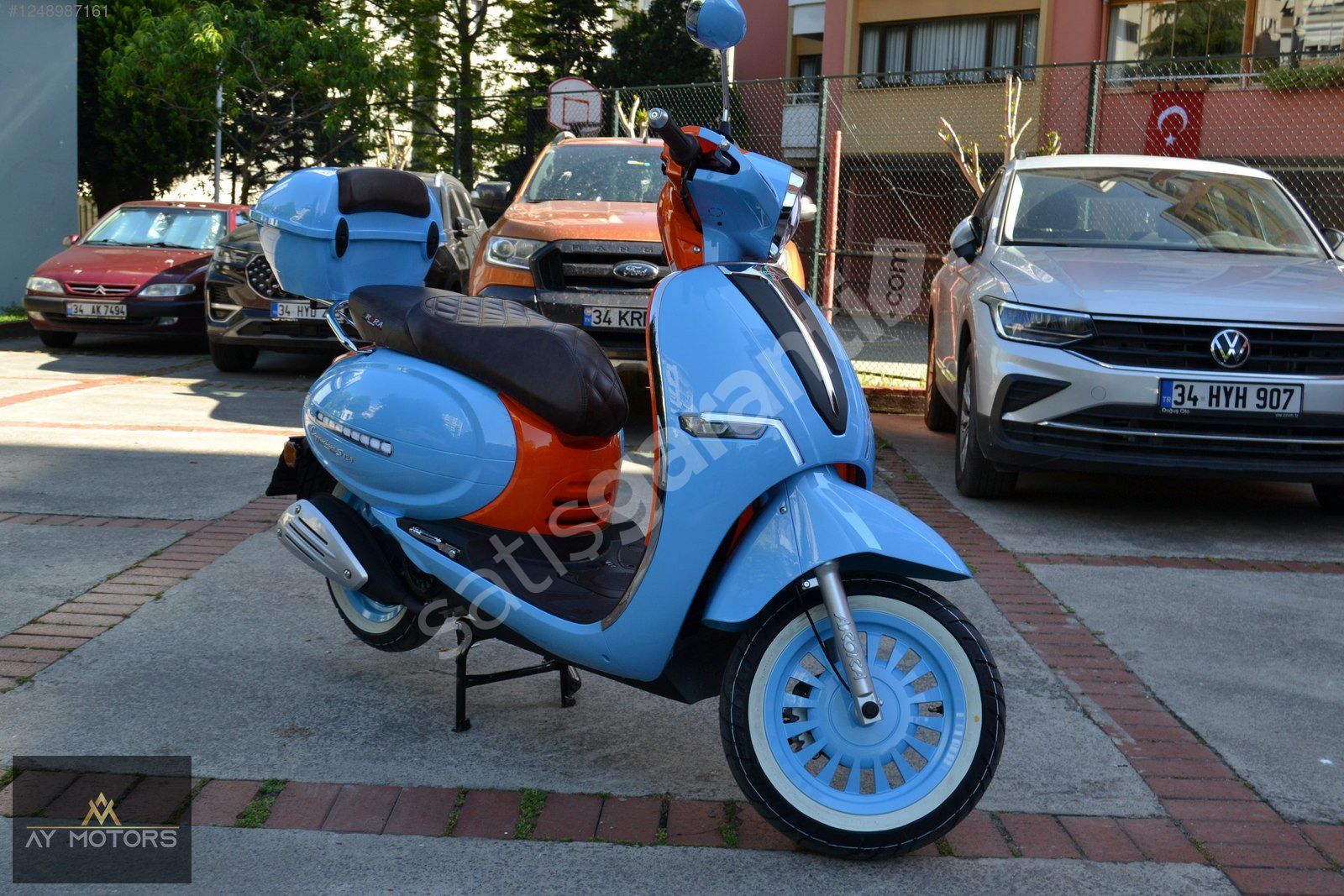 AY MOTORS ARORA CAPPUCİNO 125 CC ÇİZİKSİZ