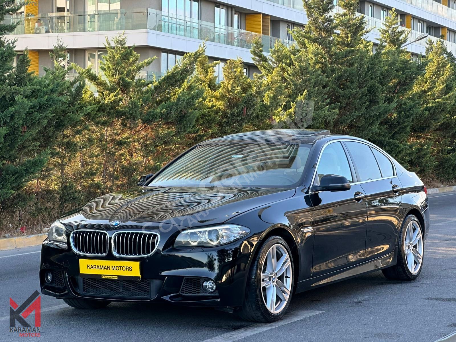 KARAMAN MOTORS'DAN 2014 BMW 5.20İ M SPORT NBT VAKUM HAYALET