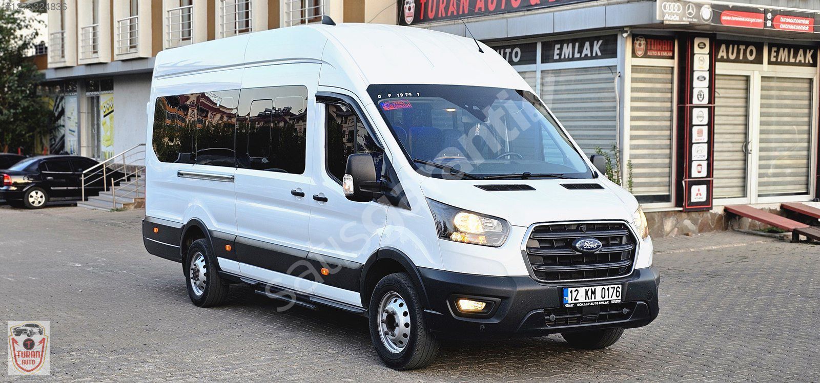 TURAN AUTO'DAN 2023 MODEL FORD TRANSİT 16+1 HATASIZ BOYASIZ FUL