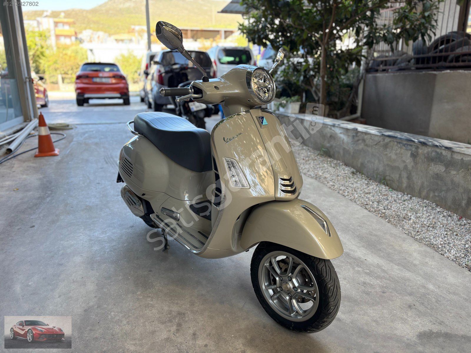 2023 MODEL VESPA GTS 125 SIFIR AYARINDA