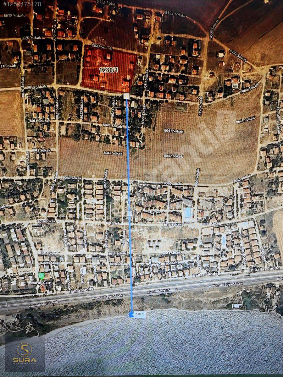 TEKİRDAĞ MARMARA EREĞLİSİ DEREAĞZI MAH 2.5 kat İMARLI ARSA