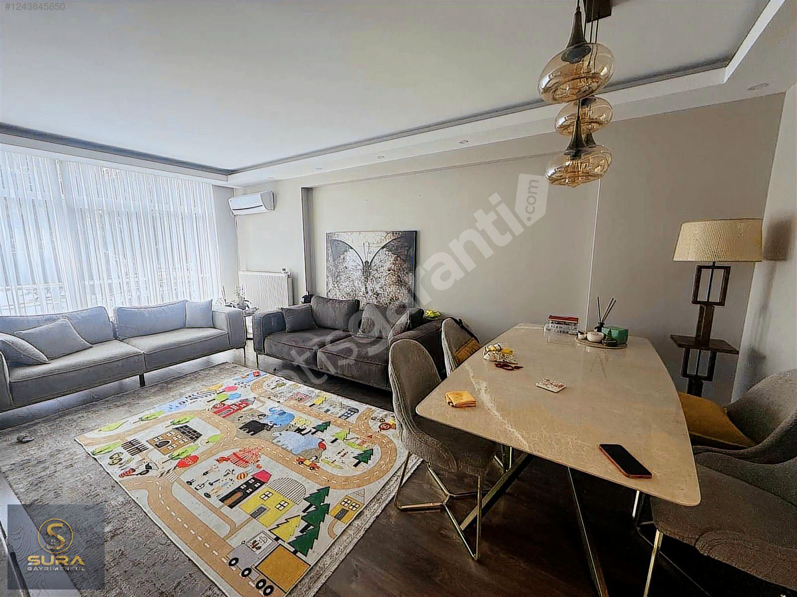 PARK 34 EVLERİNDE HARİKA 3+1 İÇİ FUL YAPILI