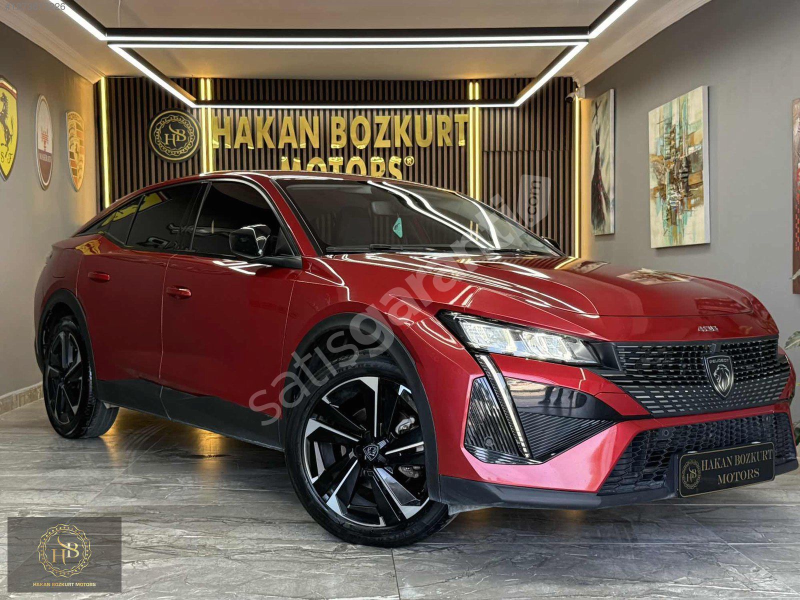 HAKAN BOZKURT MOTORS PEUGEOT 408 2023 KM 75.000 SIFIR AYARINDA