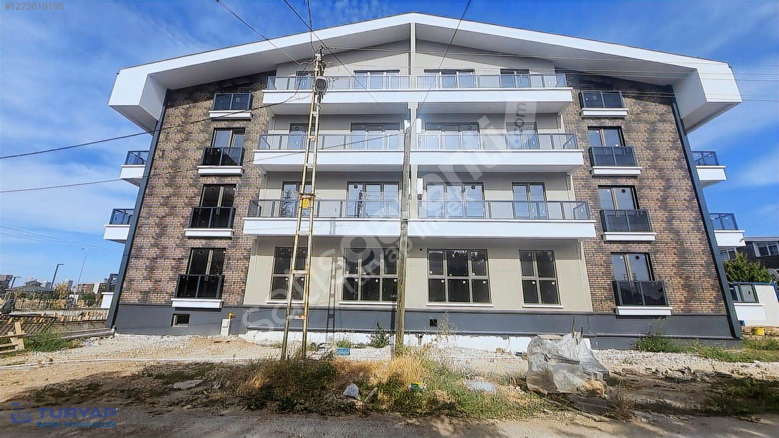 TAŞPINAR'DA İNCEK BULVARINA 1 BİNA MESAFEDE SATILIK 1+1 DAİRE