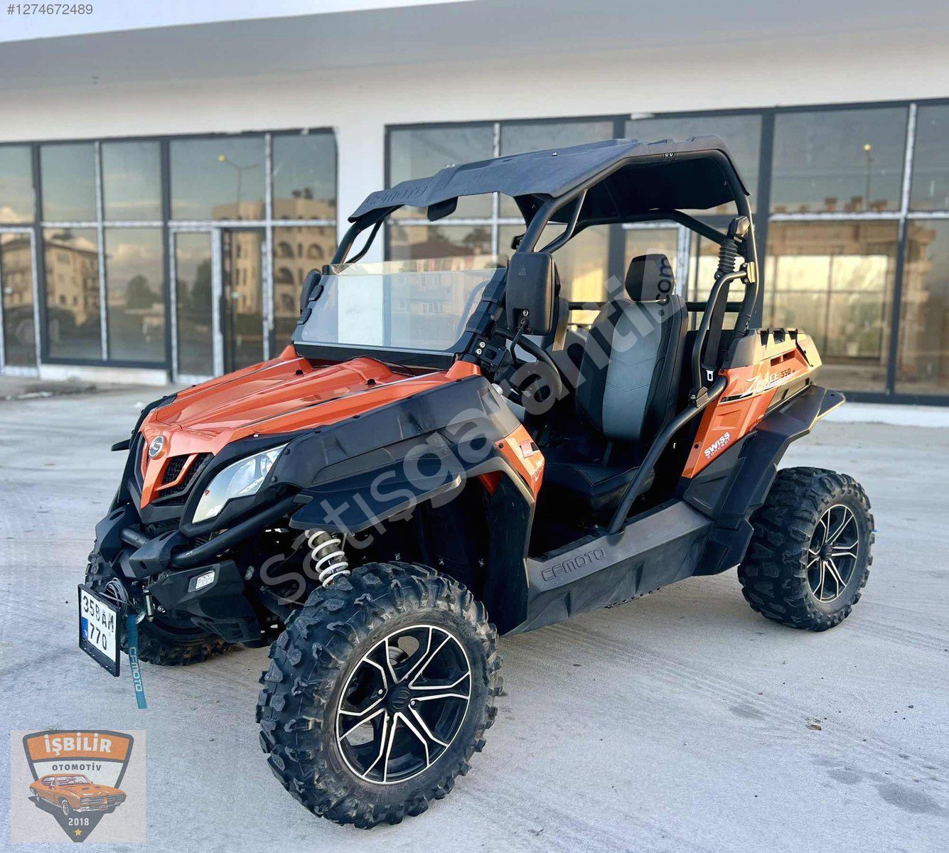 2021 CF EX550-UTR UTV 8.000 KM ACİL SATILIK