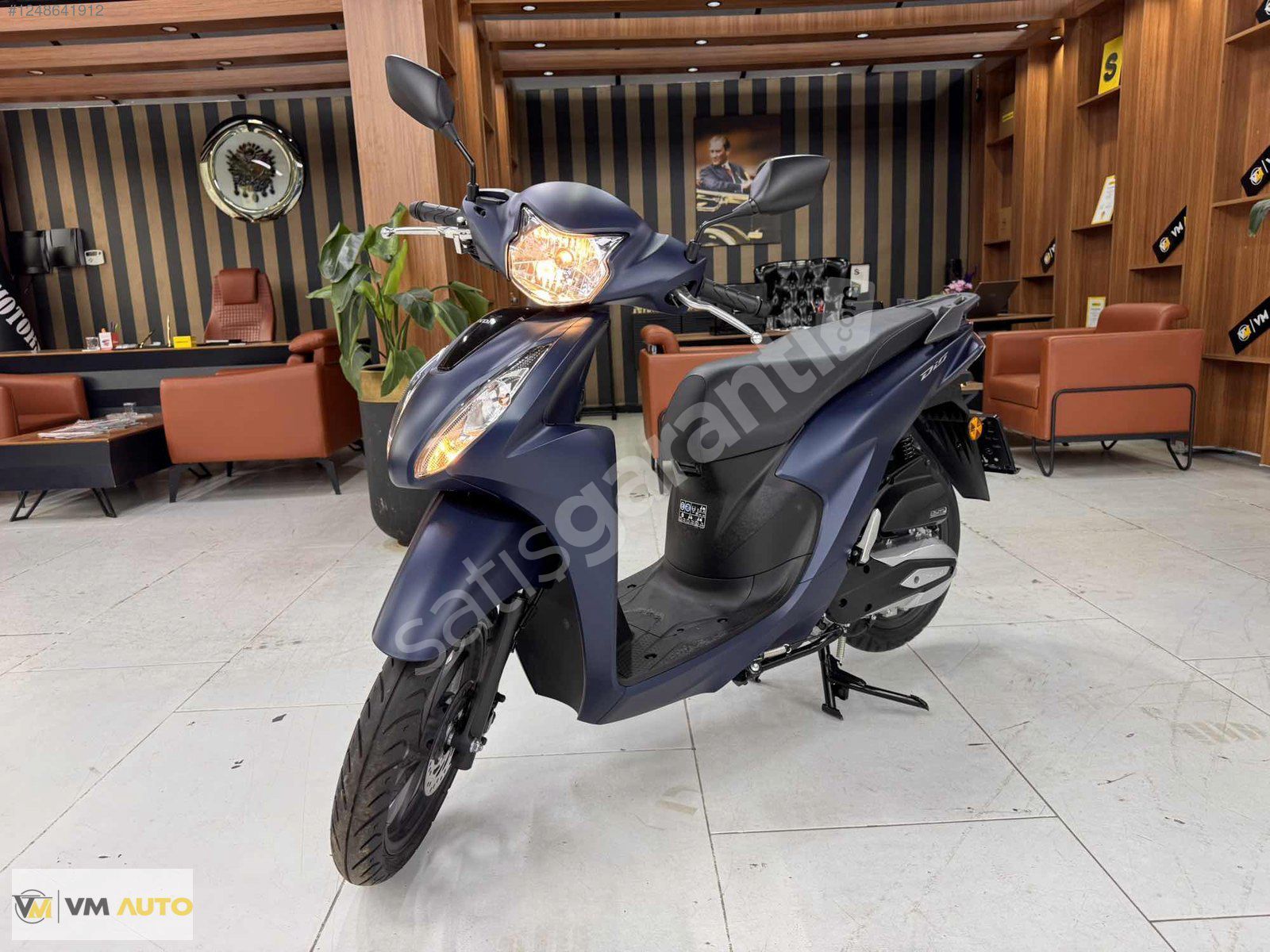 VM AUTO'DAN HONDA DIO %20 FATURALI MAT MAVİ