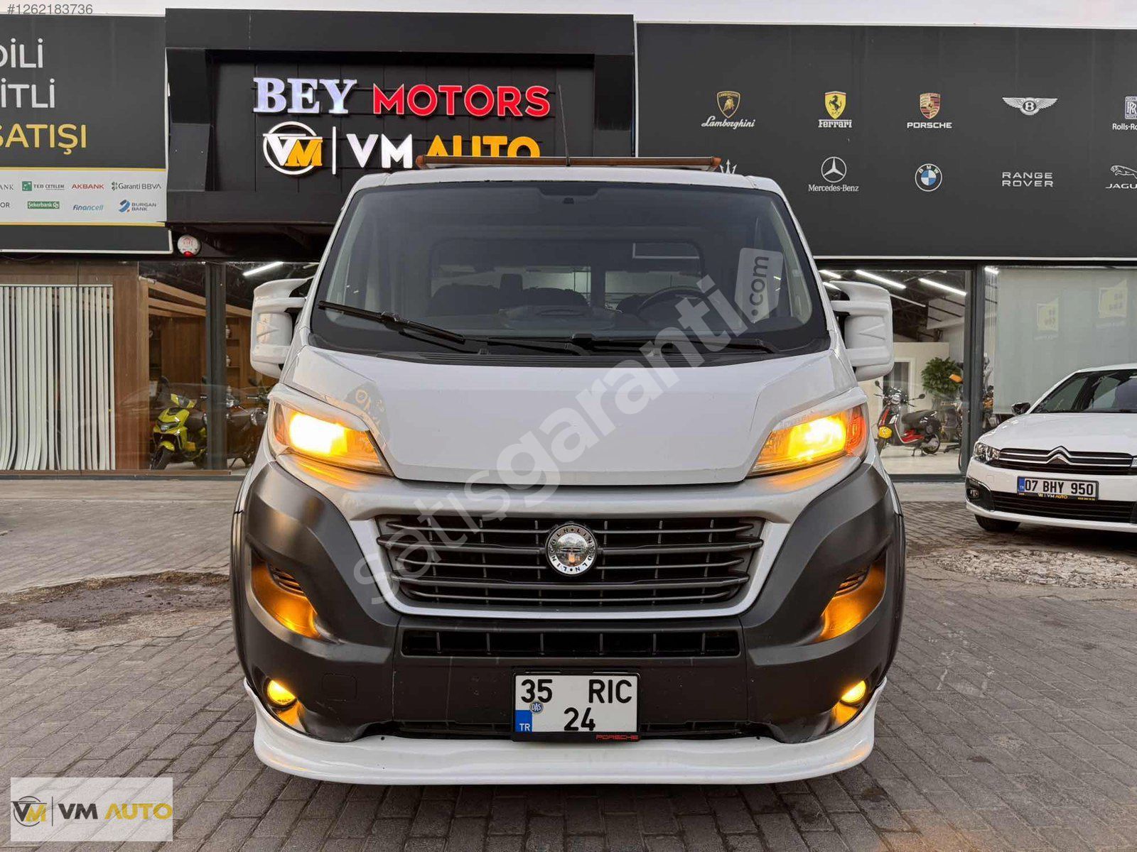 VM AUTO'DAN KIRMA KASA DUCATO ÇEKİÇİ BOYASIZ HATASIZ