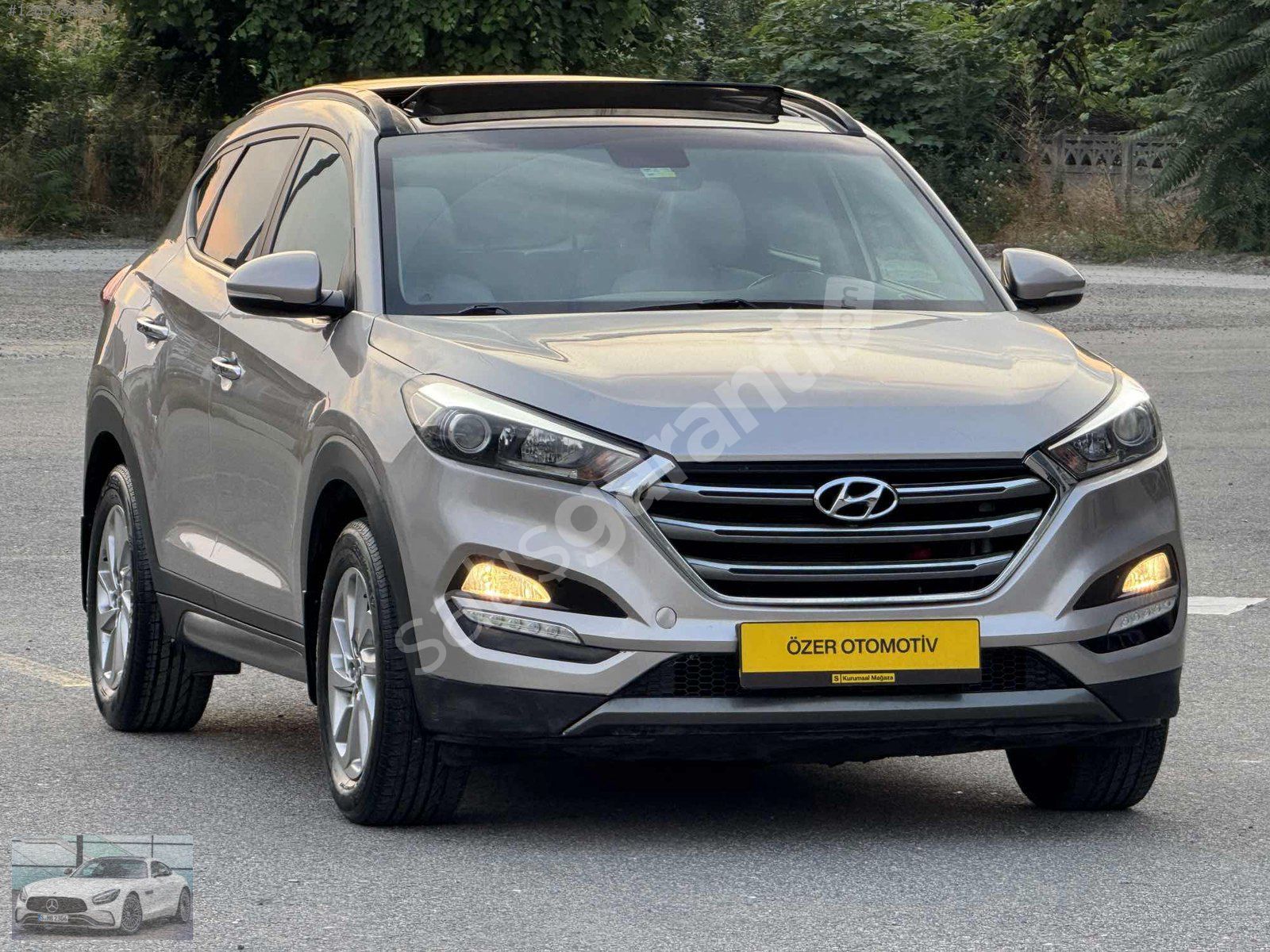 ÖZER OTOMOTİV HATASIZ 2015 TUCSON OTOMATİK 98.00 KM CAM TAVAN