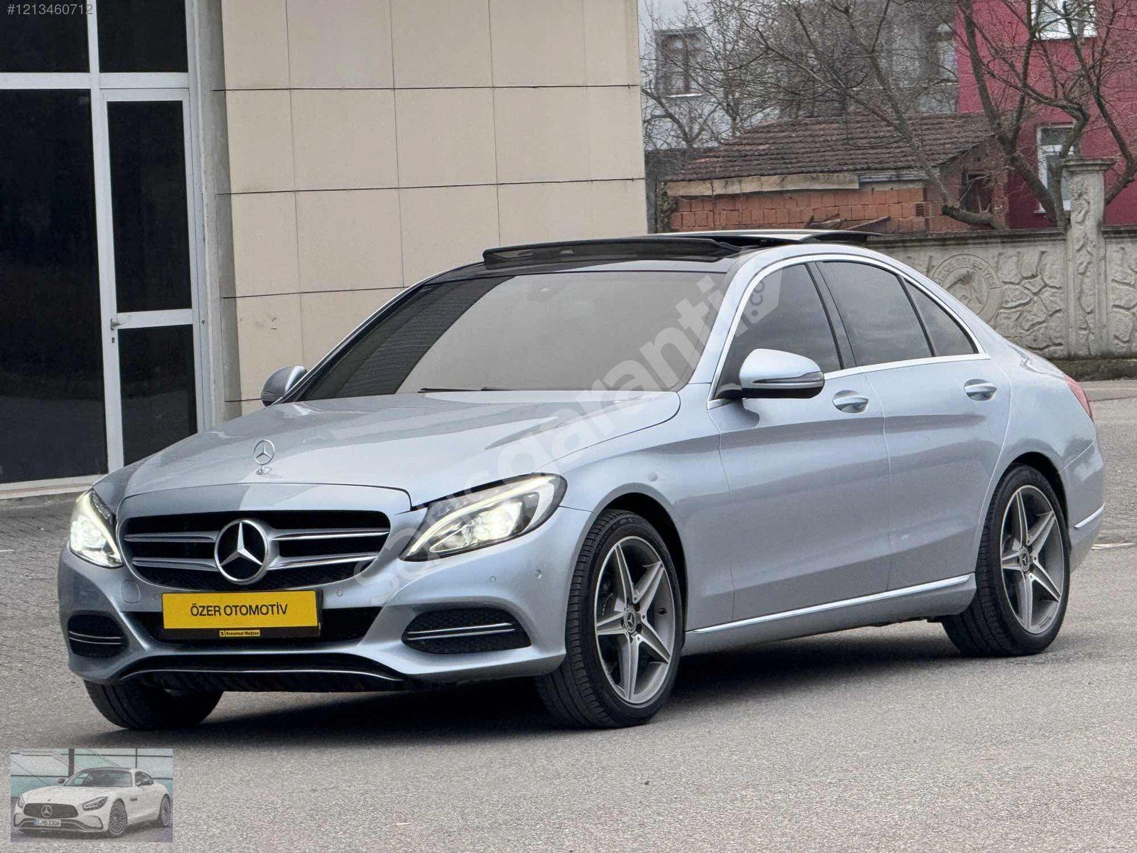 ÖZER OTO 2014 MERCEDES C 180 İMZALI SERİ CAM TAVAN KART 12 TAKST