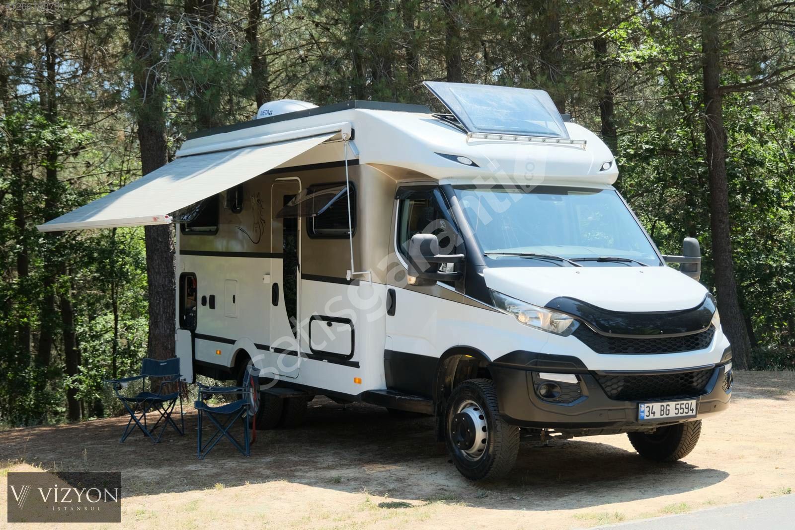"VİZYON İSTANBUL" SEMİ ENTEGRE ULTRA LÜKS KARAVAN -12 AY YAŞAM