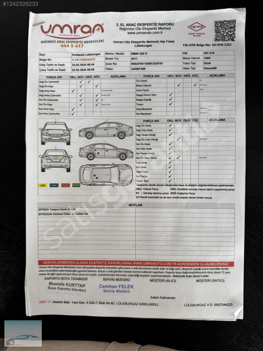 2011 BMW 520d Comfort