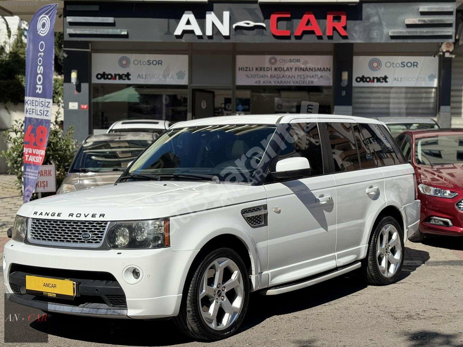 ANCAR DAN RANGE ROVER SPORT 3.0 SDV6 K.KARTI TAKSİT SEÇENEKLERİ