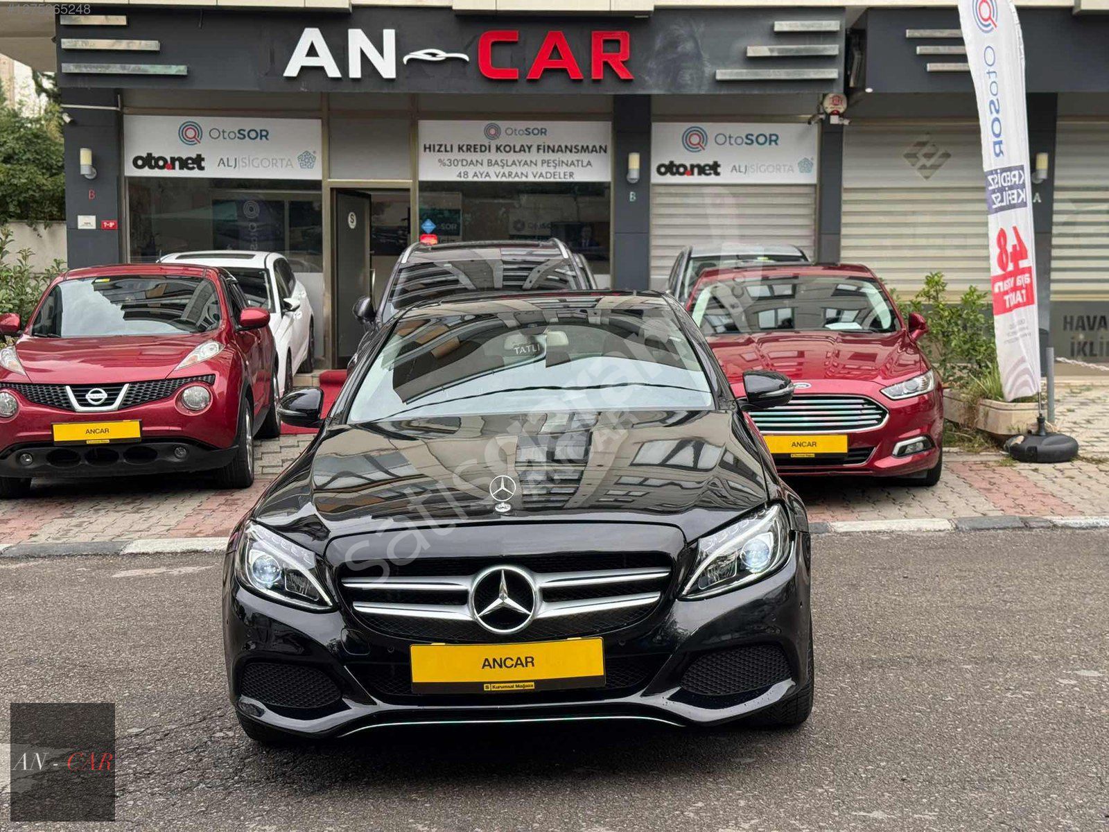 I ANCAR I 2015 C180 FASCİNATİON 125.000KM 12/24/36 AY TAKSİTLE