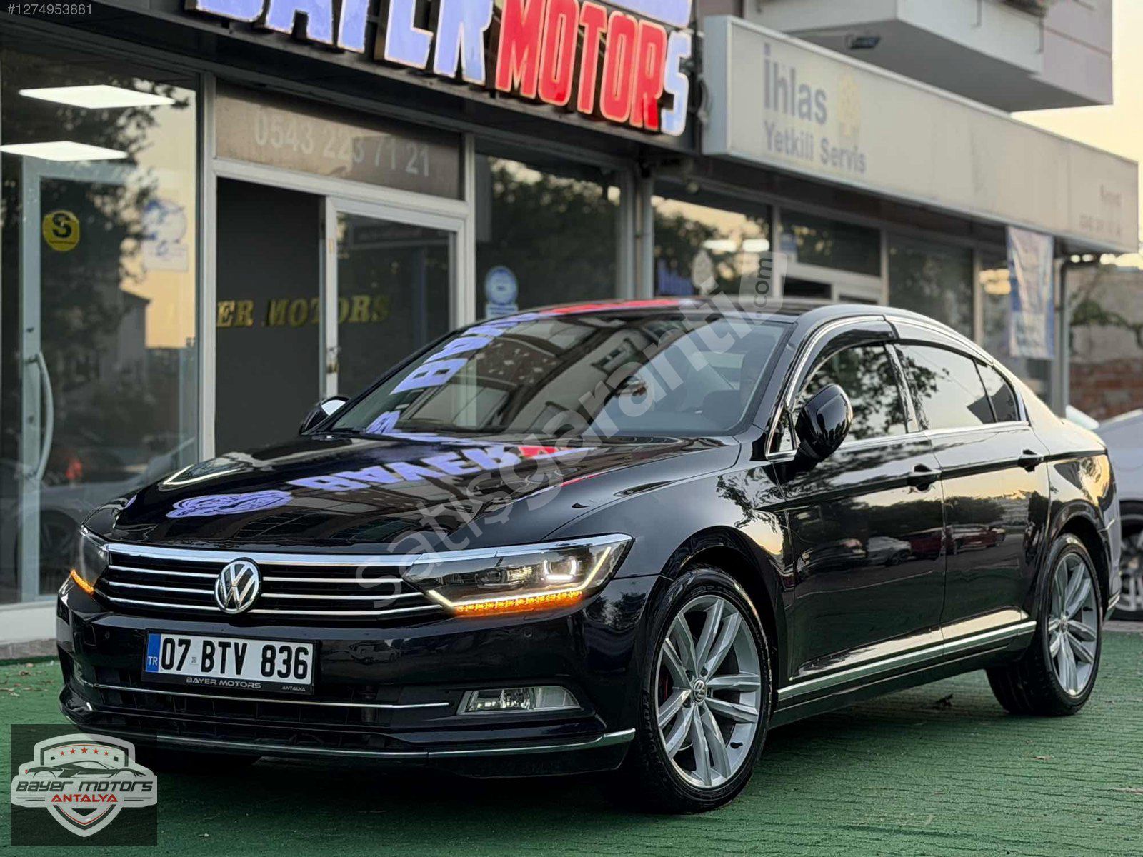 2014-15 ÇKŞLI PASSAT HİGHLİNE HAYALET/ÇİFT NAVİ/ISITMA/LED MASAJ