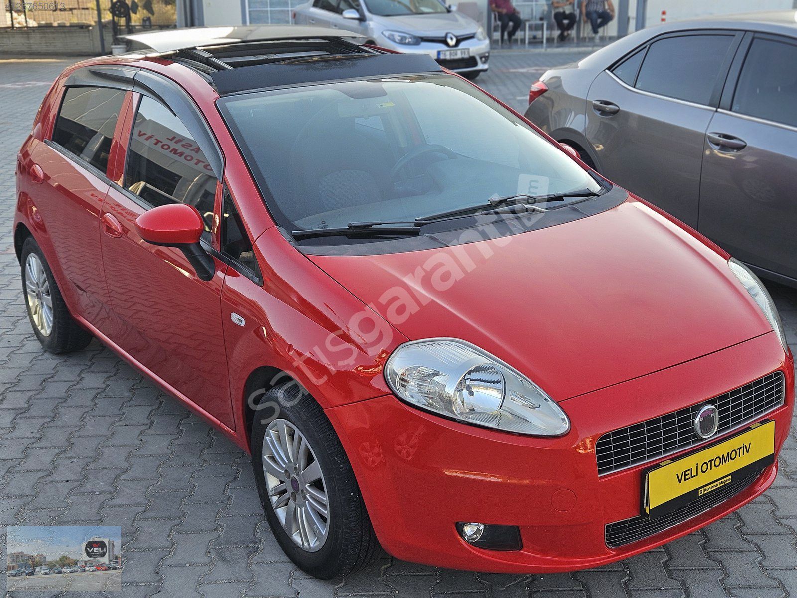 CAM TAVAN OTOMATİK VİTES 2011 PUNTO 1.4 DYNAMİC LPG'Lİ FULL PAK.