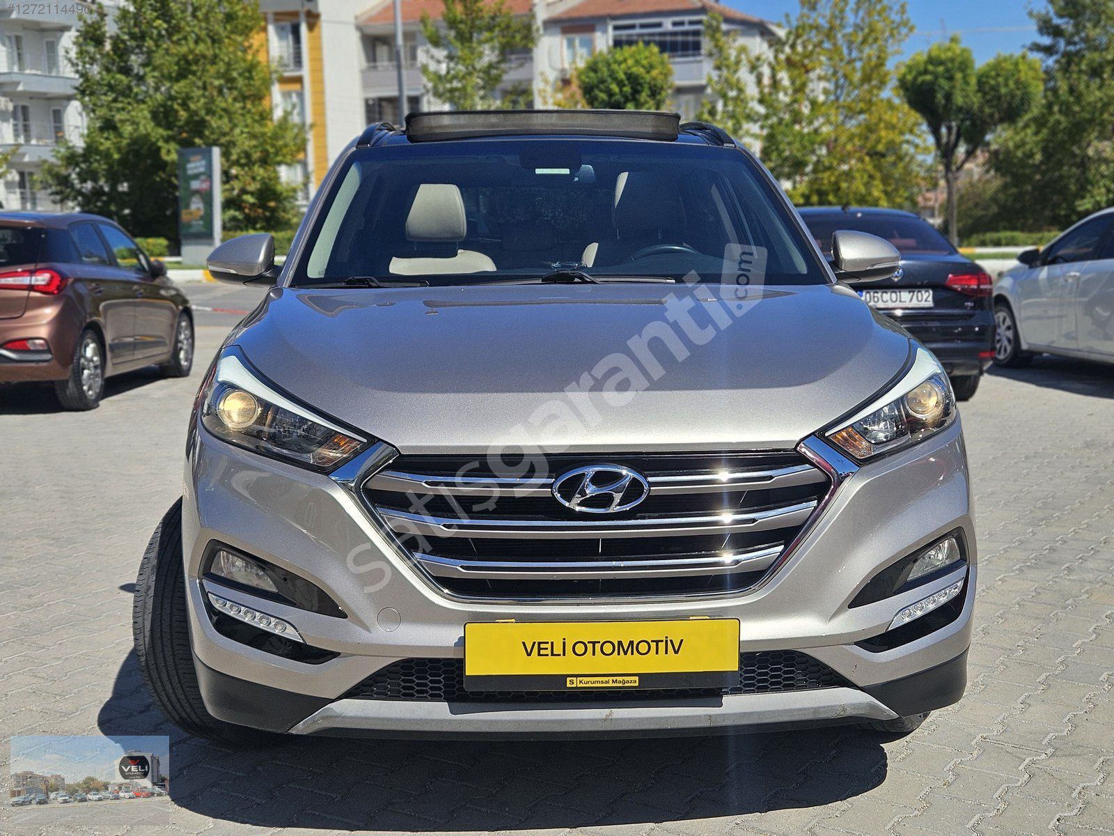 1.19 KREDİLİ KUSURSUZ 2017 HYUNDAİ TUCSON 1.6 ELİTE DERİ ISITMA.